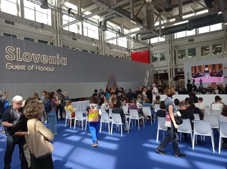 Ehrengast Slowenien auf der Kinderbuchmesse in Bologna | © Foto: Autorin