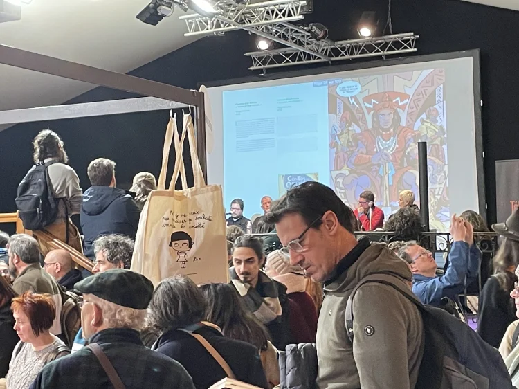 Auf dem Comicfestival in Angoulême | © Foto: Harry Oberländer