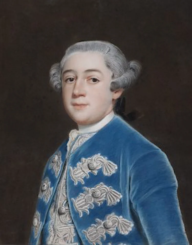 Leopold Friedrich Franz von Anhalt-Dessau, Porträt von Christoph Friedrich Reinhold Lisiewski um 1760