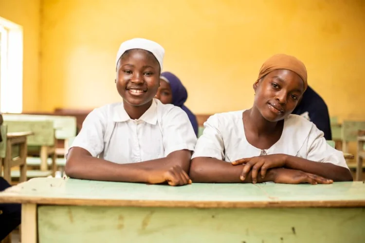 Mädchen in einem Klassenzimmer in Kaduna, Nigerien | © Foto: Malala Fund