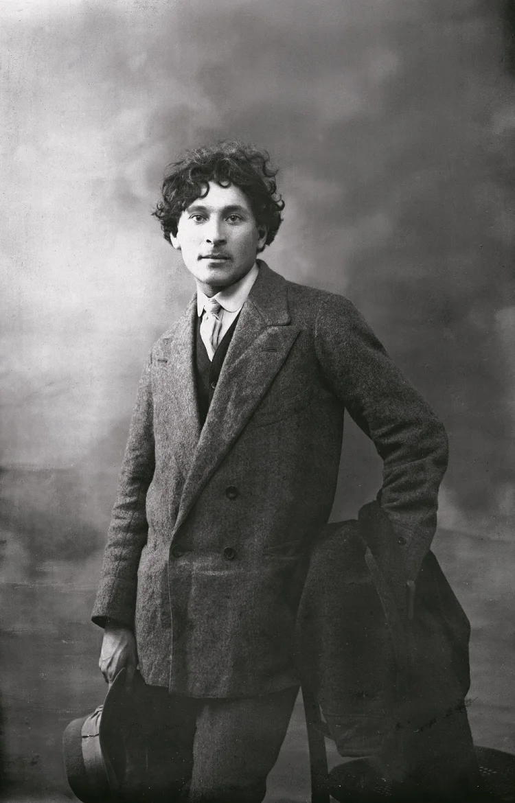 Marc Chagall in Sankt Petersburg, 17. Juni 1910 | © Foto: DR, Archives Marc et Ida Chagall, Paris, 2024