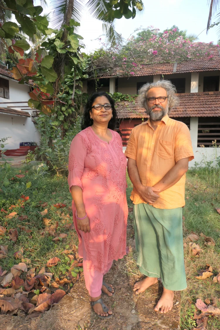 Roshanara Sooppiyaragath und Nazir, Kannur Beach House