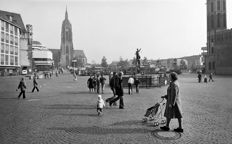 Römerberg, 1978 | © Foto: Barbara Klemm, HMF