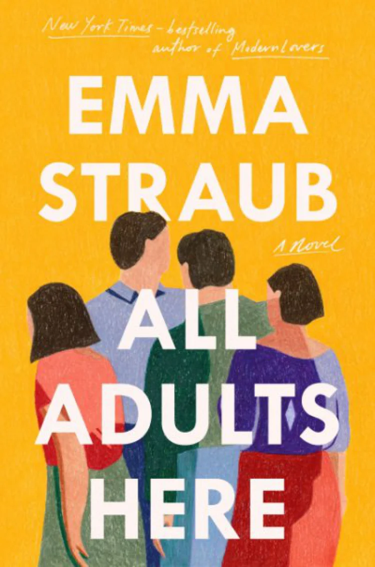 Umschlagillustration von Tatjana Prenzel für Penguin Random House „All Adults Here“ von Emma Straub