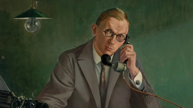 | © Foto: Käte Hoch, Bildnis Dr. E. Müller-Kamp, 1929, Öl auf Leinwand, 95,5 cm x 100,6 cm x 2,1 cm, Städtische Galerie im Lenbachhaus und Kunstbau München