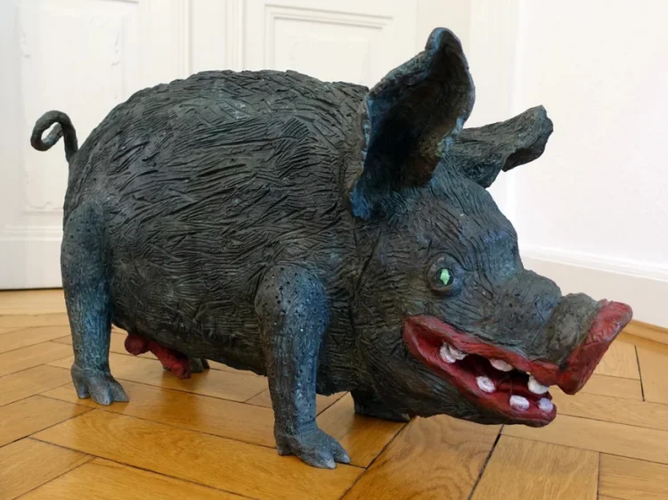 Raymond-Émile Waydelich: Wildschwein, 2021