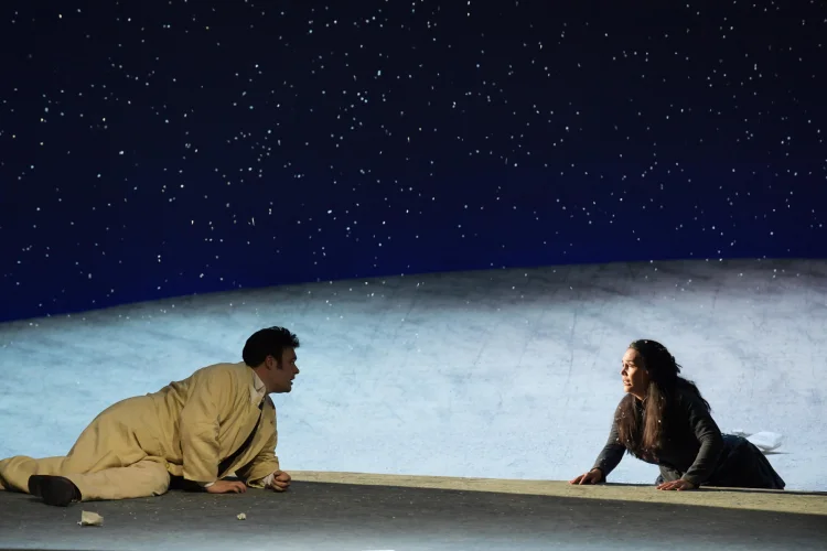 Foto Nummer 02 zeigt Werther und Charlotte | &copy; Foto: Barbara Aumüller