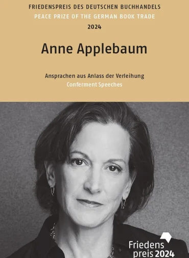 Anne Applebaum Ansprachen aus Anlass der Verleihung | © Foto: Friedenspreis des Deutschen Buchhandels